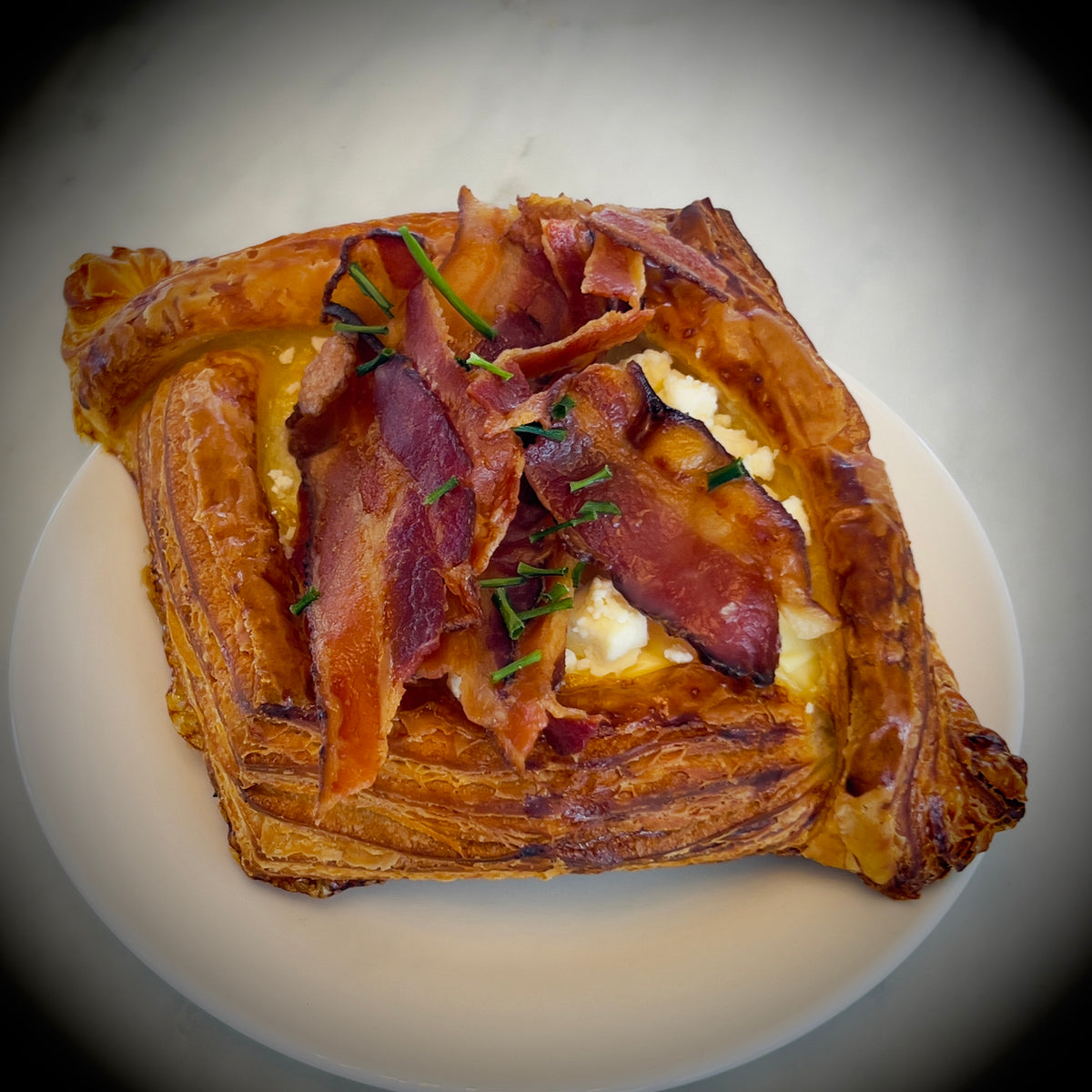 Egg Feta Danish